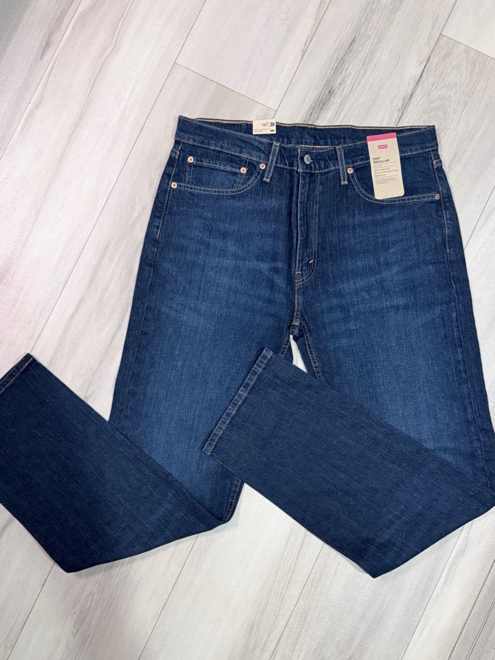 Levi's Indigo Straight-Leg Men's Jeans
